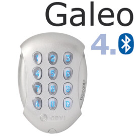 CDVI GALEO codepaneel met Bluetooth - Digicode aluminium legering - 100 codes - 3 relais