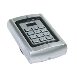 Vandal proof backlit keypad with Built-in proximity reader