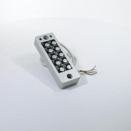 Anti-vandalism stand-alone keypad, 1 relay, 30 codes